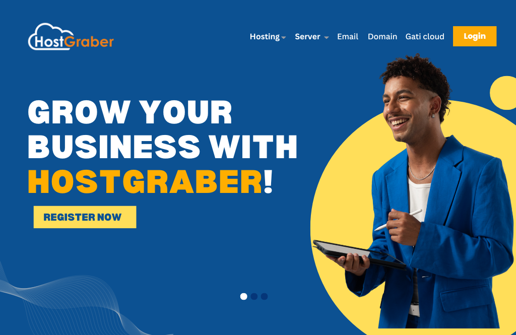 Background image for HostGraber