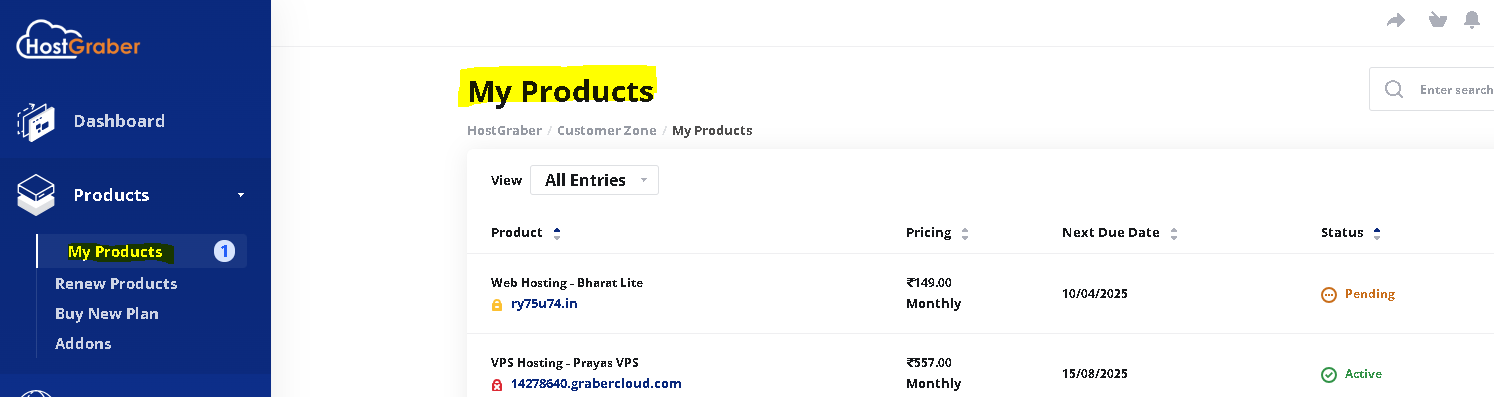 productlist