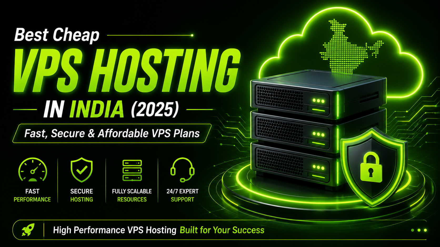 Best Cheap VPS Hosting in India (2025) – Fast, Secure &  Affordable VPS Plans