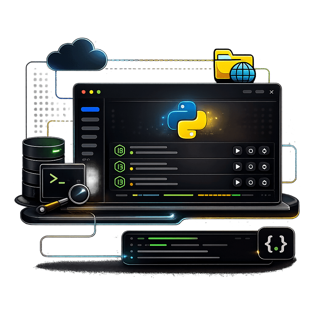 hostgraber - python app management