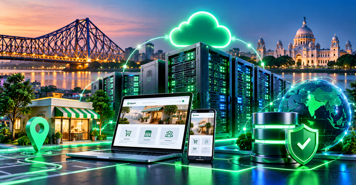 Web hosting in Kolkata for local businesses like shops, clinics and startups