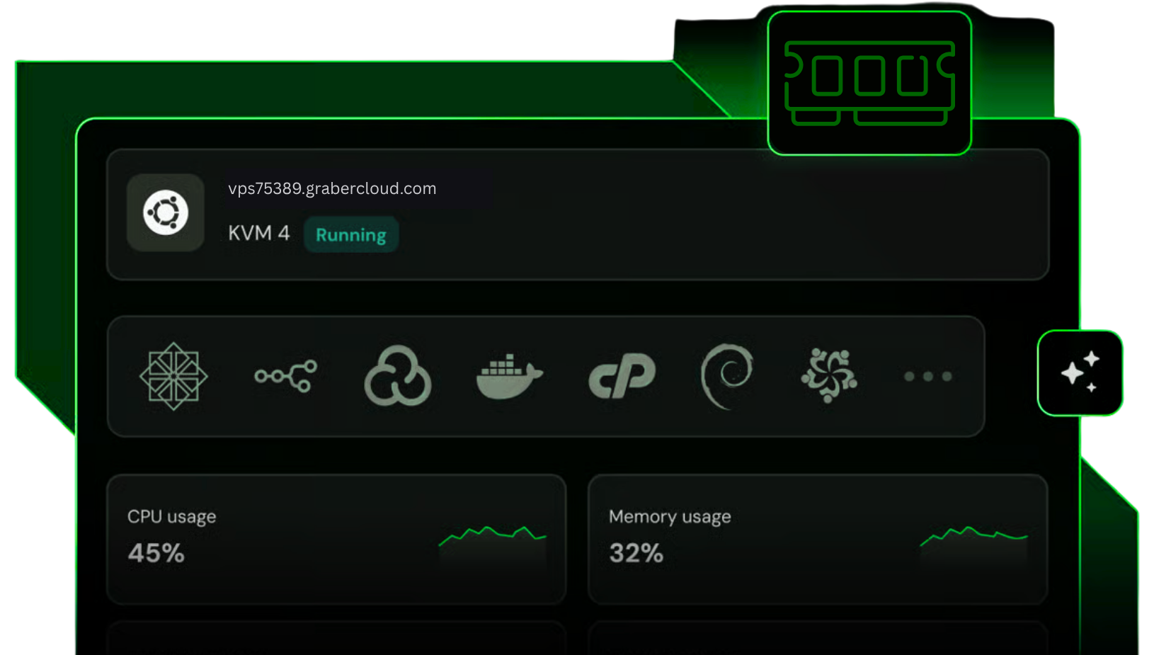Memory Optimized VPS 1 hostgraber - memory optimized