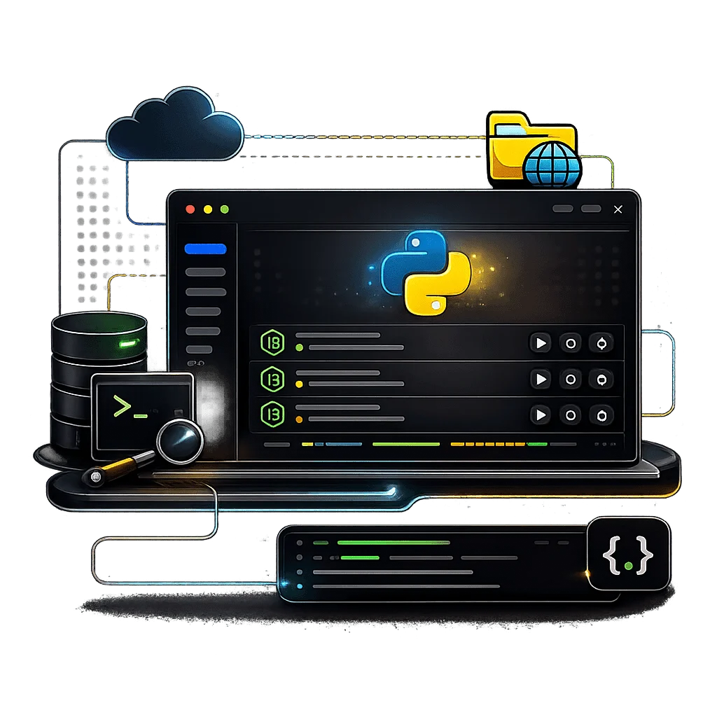 hostgraber - python app management