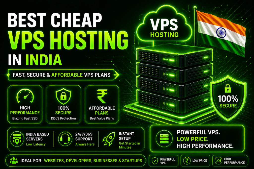 Best Cheap VPS Hosting in India 2026