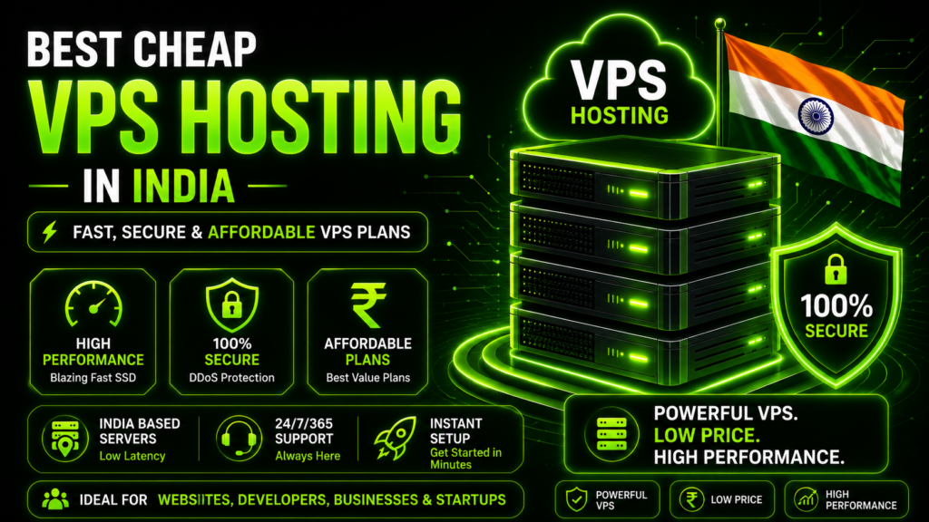 Best Cheap VPS Hosting in India 2026