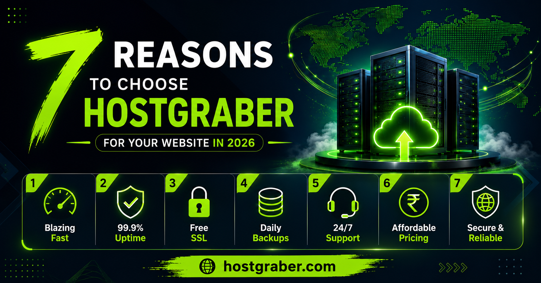 7 Reasons to Choose HostGraber for Your Website in 2026 | Fast, Secure & Affordable Hosting