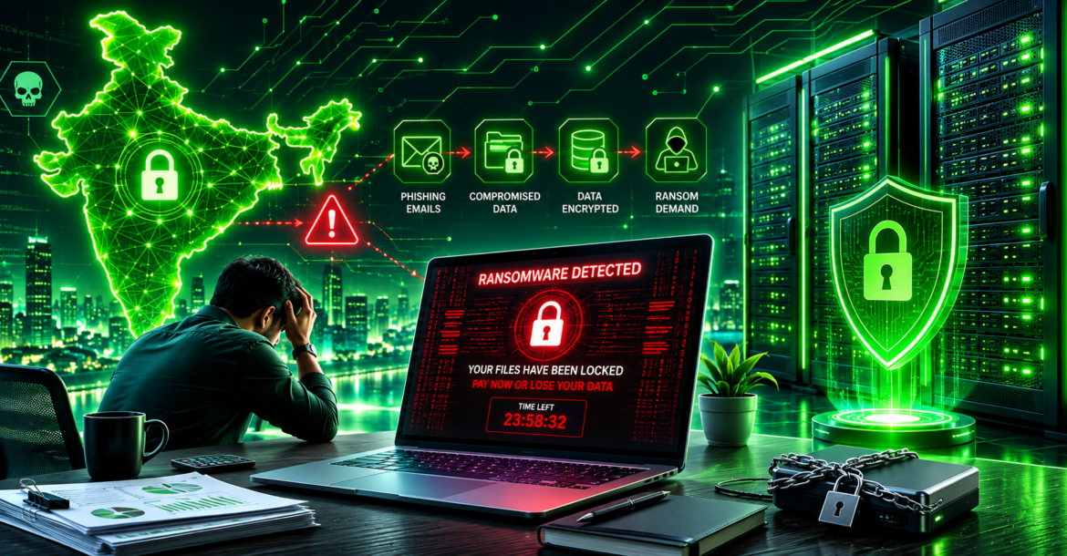 Ransomware targeting Indian small businesses and their digital data