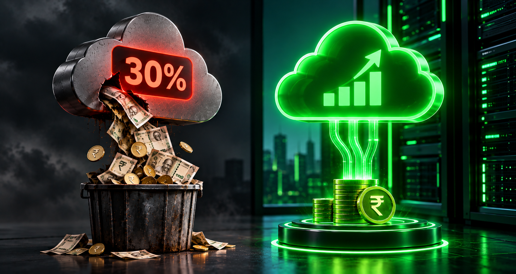 Your Cloud Bill Is Probably Wasting 30% of Every Rupee Here’s Why FinOps Became Unavoidable