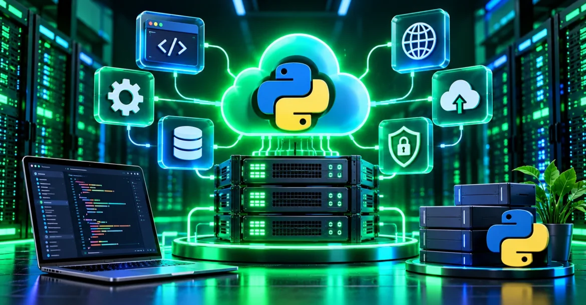 Python hosting service stack with Nginx, Gunicorn and a Django app